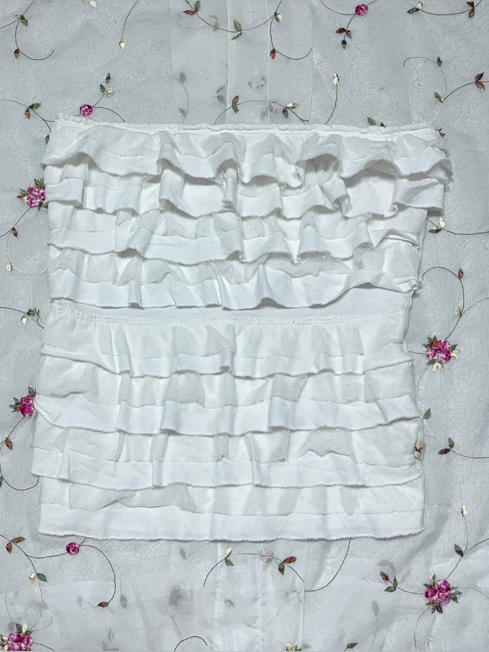 Vintage Hollister lace tube top